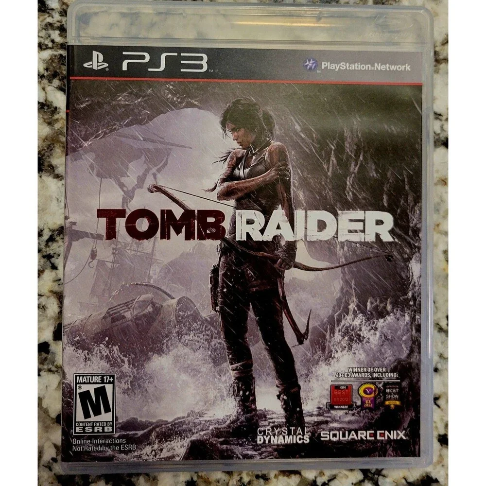 Sony PlayStation 3 PS3: Tomb Raider Collectors Edition,CIB,EVERYTHING, FAST SHIP